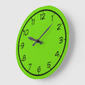 Shades of Neon Clock Grote Klok (Hoek)