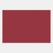 Shades Of Orange Red Yellow Ribbon Art Design Inpakpapier Vel (Voorkant 3)