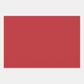 Shades Of Orange Red Yellow Ribbon Art Design Inpakpapier Vel (Voorkant 2)