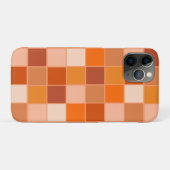 Shades of Oranje Squares Case-Mate iPhone Case (Achterkant (horizontaal))
