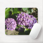 Shades of Paarse Hydrangea Muismat (Met muis)