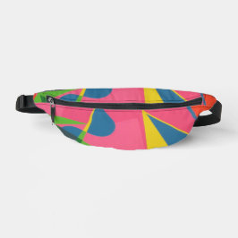 Shades of Pink Abstract Fanny Pack Heuptasje