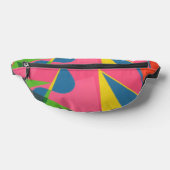 Shades of Pink Abstract Fanny Pack Heuptasje (Liggend)