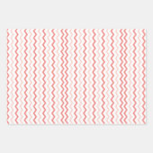 Shades of Pink Chevron Pattern Modern Inpakpapier Vel (Voorkant)