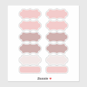 Shades Of Pink Creëer Uw Eigen Vinyl Labels