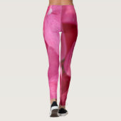 Shades of Pink Flowers Floral Photography Leggings (Achterkant)