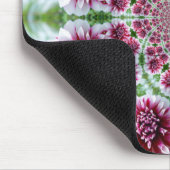 Shades of Pink Flowers Mousepad Muismat (Hoek)