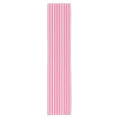 Shades of Pink Stripes Tafelloper (Voorkant)