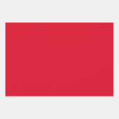Shades of Red effen kleur cadeau Inpakpapier Vel (Voorkant 2)