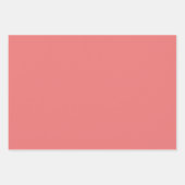 Shades of Red effen kleur cadeau Inpakpapier Vel (Voorkant)