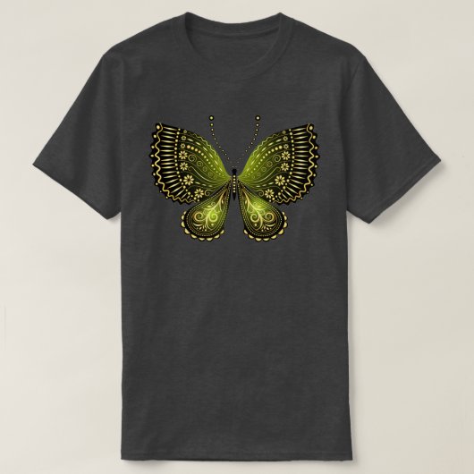 Shades of Sage Butterfly T-shirt (Design voorkant)