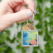 Shades of Sleep (pastel op papier) Sleutelhanger (Hand)