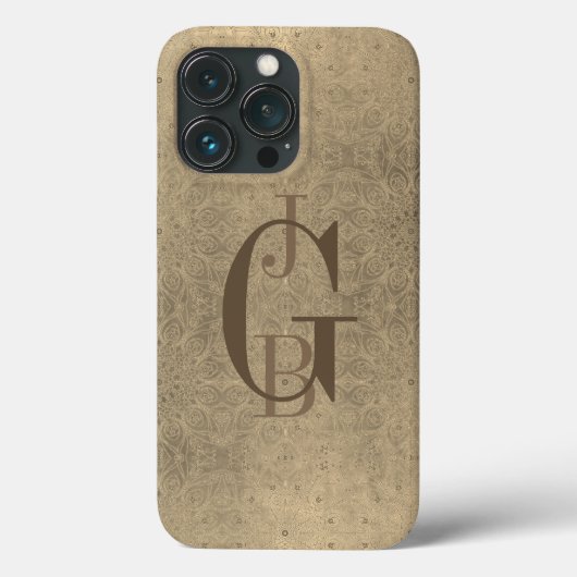 Shades of Taupe and Gold Ombre Incipio iPhone Case (Achterkant)