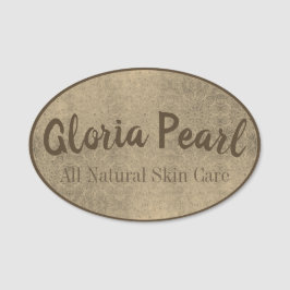 Shades of Taupe Ombre Naamplaatje