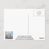 Shades of Tranquility Oriental Junks Briefkaart (Achterkant)