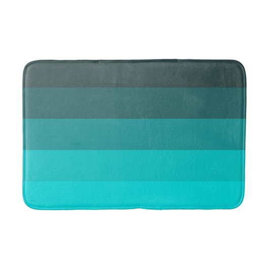 Shades of Turquoise Badmat (Voorkant)
