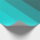 Shades of Turquoise Cadeaupapier (Hoek)