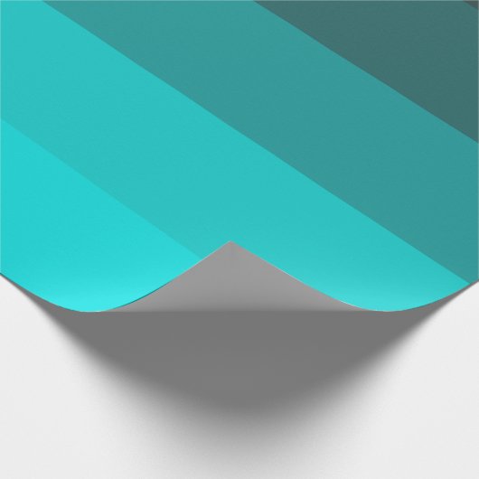 Shades of Turquoise Cadeaupapier (Hoek)