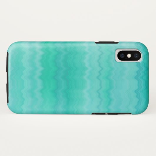 Shades of Turquoise Case-Mate iPhone Case (Achterkant (horizontaal))