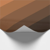 Shades van bruin verpakkingspapier cadeaupapier (Hoek)