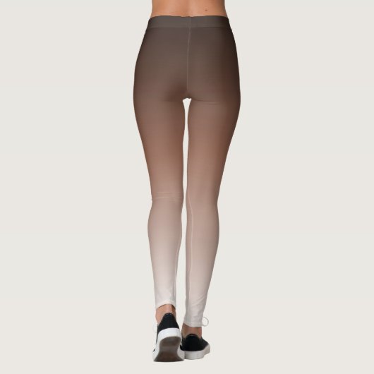 Shades van bruine Leggings (Achterkant)