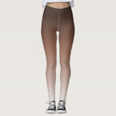 Shades van bruine Leggings (Voorkant)