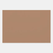 Shades van bruine strepen inpakpapier vel (Voorkant 3)