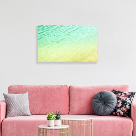 Shades van een meer canvas afdruk (Insitu (Woonkamer))