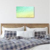 Shades van een meer canvas afdruk (Insitu (Slaapkamer))