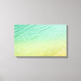 Shades van een meer canvas afdruk