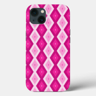 Shades van fuchsia diamantpatroon Hoesje-Mate iPho Case-Mate iPhone Case