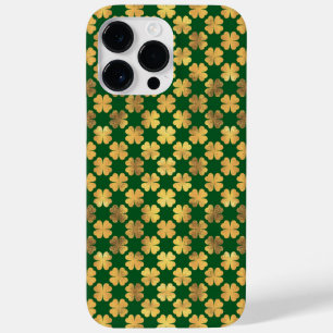 SHADES VAN GROENEN EN GOUD IRISH SHAMROCKS Case-Mate iPhone 14 PRO MAX HOESJE