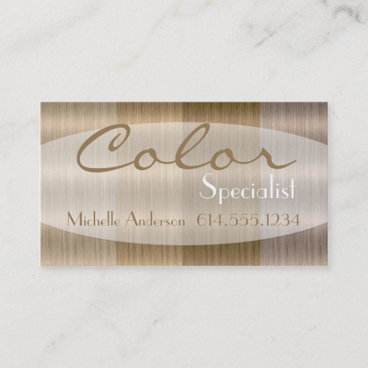 Shades van het Visitekaartje van de Kleurstijl van (Voorkant)