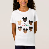 Shades van Melanin #Proud2BNaturalMe T-shirt (Voorkant)