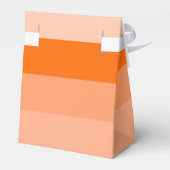 Shades van Oranje stripes Bedankdoosjes (Achterkant)