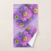 Shades van paars bad handdoek (Handdoek)