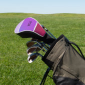 Shades van paars golfheadcover (Insitu)