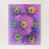 Shades van paars legpuzzel (Verticaal)