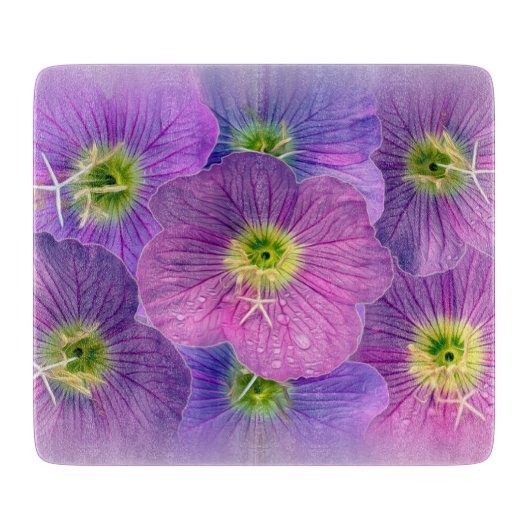 Shades van paars snijplank (Voorkant)