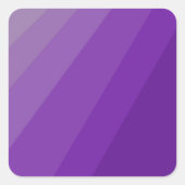 Shades van Paars Vierkante Sticker (Voorkant)