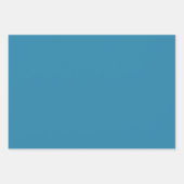 Shades van Paarse blauwe Abstracte Waterverf gemar Inpakpapier Vel (Voorkant 3)