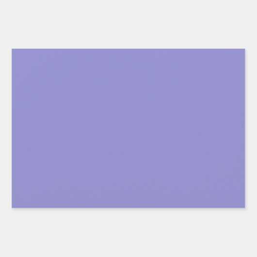 Shades van Paarse blauwe Abstracte Waterverf gemar Inpakpapier Vel (Voorkant 2)