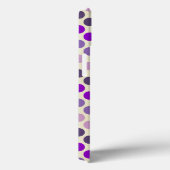 Shades van Paarse Polka Dots van Shirley Taylor Case-Mate iPhone Case (Achterkant / Rechts)