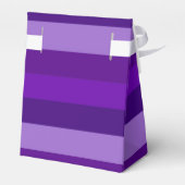 Shades van Paarse Stripes Bedankdoosjes (Achterkant)
