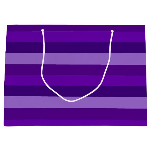 Shades van Paarse Stripes Groot Cadeauzakje (Voorkant)