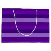 Shades van Paarse Stripes Groot Cadeauzakje (Achterkant)