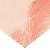 Shades van perzik en goudberoerten korte tafelloper (Hoek)