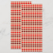Shades van Red Polka Dots van Shirley Taylor (Voorkant / Achterkant)