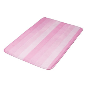 Shades van roze strepen badmat