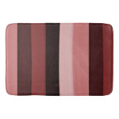 Shades van roze strepen badmat (Voorkant)